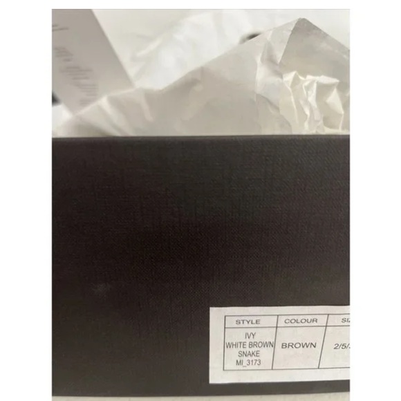 Miista Ivy Snake Embossed Bootie - Picture 5 of 8